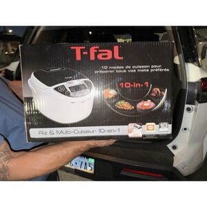 T-fal 10-In-1 Rice And Multicooker W 10 Auto Functions Cooker Gv